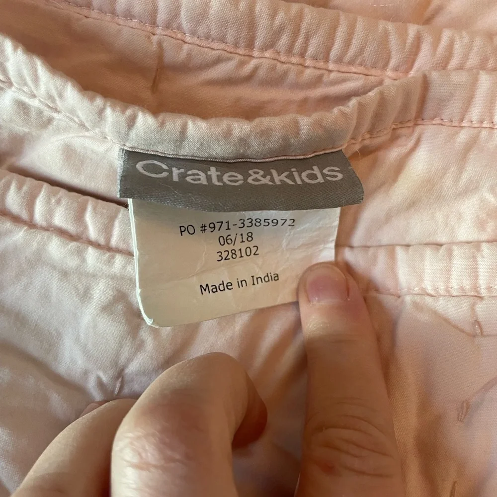 Crate and Kids Twin Cotton Comforter